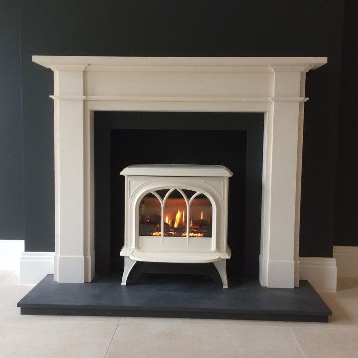 Gas stove & fireplace